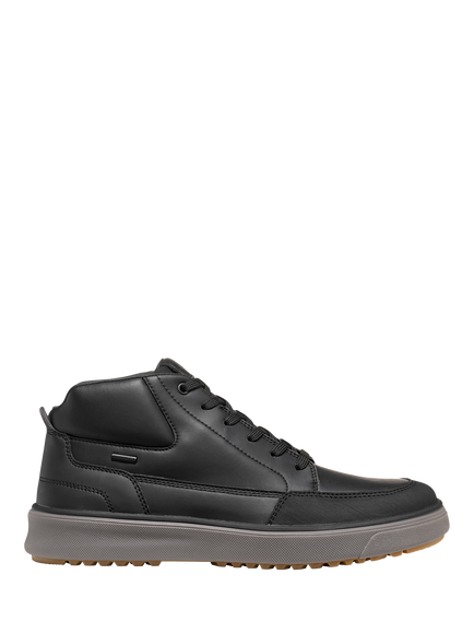 Geox Cenisio ABX Wide Fit Waterproof Lace Up Trainers, Black