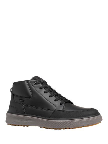 Geox Cenisio ABX Wide Fit Waterproof Lace Up Trainers - view 2, Black
