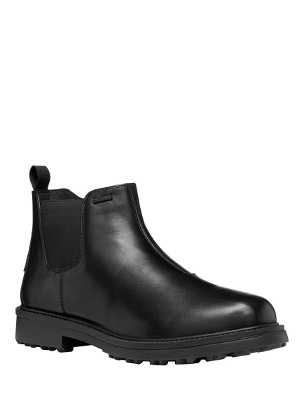 Geox Lagorai + Grip ABX Wide Fit Leather Chelsea Boots, Black - view 2, Black