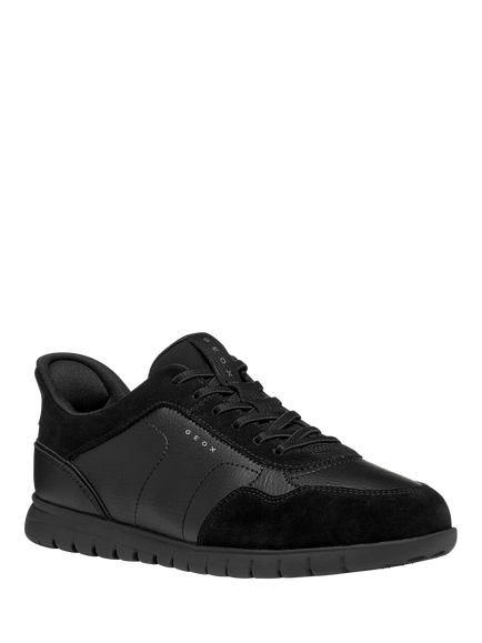 Geox Flextridezero Plus Low Cut Trainers, Black - view 2, Black