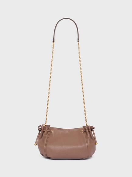 Gerard Darel Le Mini 24 Leather Cross Body Bag, Taupe - view 2, Taupe