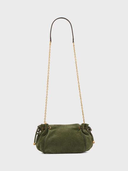 Gerard Darel Le Mini 24 Leather Cross Body Bag, Green - view 2, Green