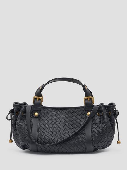 Gerard Darel 12H Leather Grab Bag, Black, Black