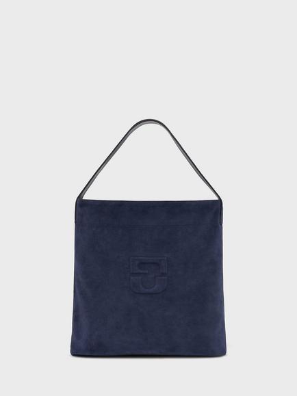 Gerard Darel Lady Leather Grab Bag, Ink, Ink