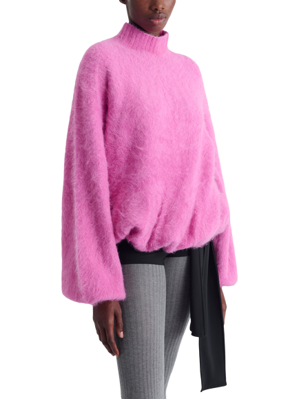 IRO Groovy Alpaca Blend Jumper, Pink - view 2, Pink