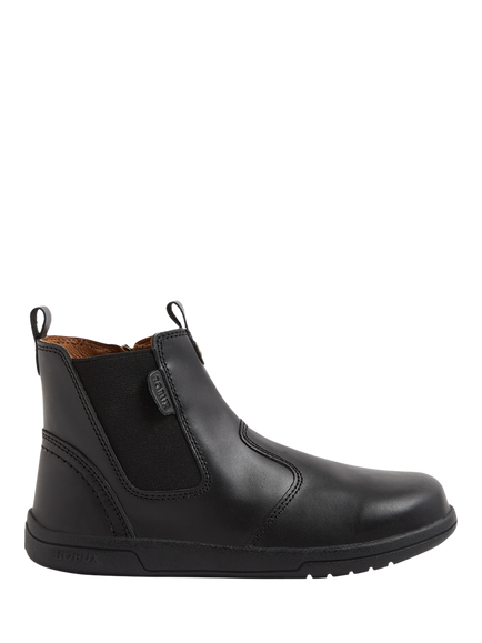 Bobux Kids' Leather Jodphur Boots, Black, Black