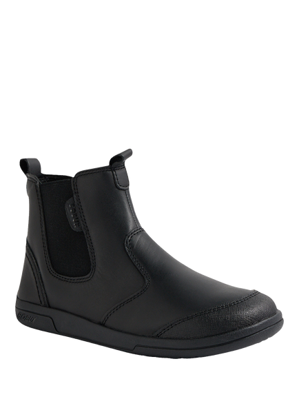 Bobux Kids' Leather Jodphur Boots, Black - view 2, Black