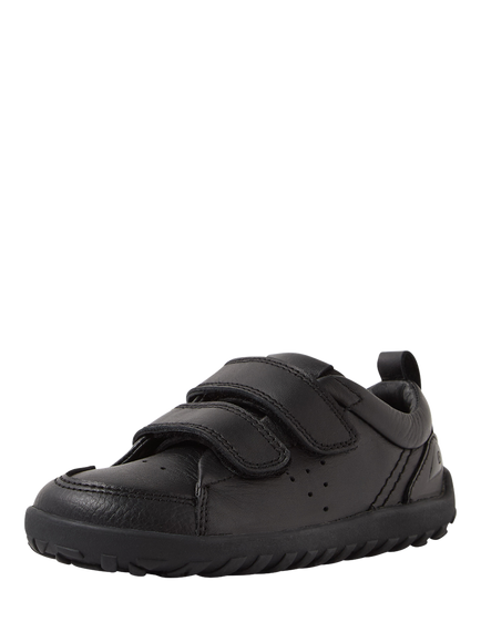 Bobux Kids' Ripley Leather School Shoes, Black - view 2, Black
