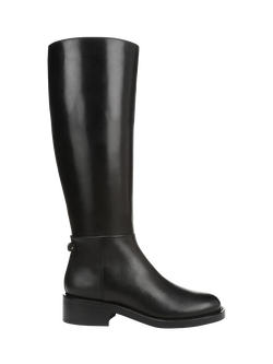 Sam Edelman Milla Leather Knee High Boots, Black, Black