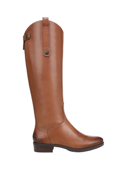 Sam Edelman Penny Leather Knee High Boots, Whiskey, Whiskey