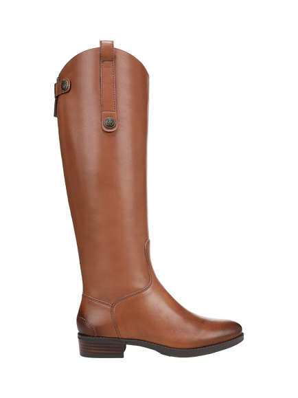 Sam Edelman Penny Leather Knee High Boots, Whiskey, Whiskey
