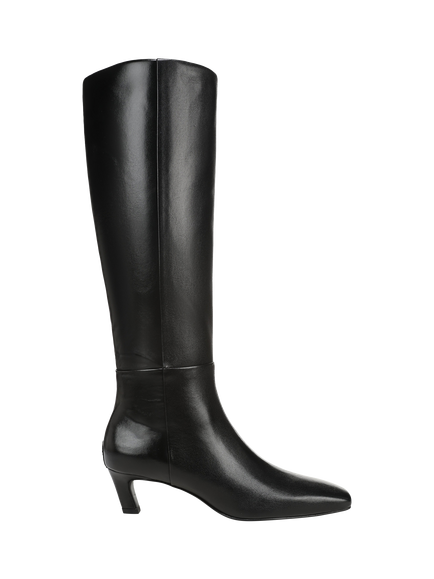 Sam Edelman Perla Knee High Leather Boots, Black, Black