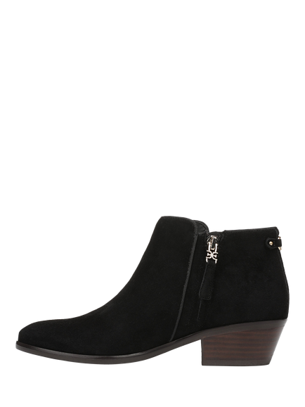 Sam Edelman Petty Suede Ankle Boots - view 2, Black