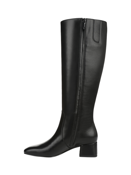 Sam Edelman Porter Leather Knee High Boots, Black - view 2, Black
