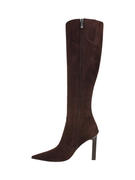 Sam Edelman Cassie Suede Knee High Boots, Cafe Noir - view 2, Cafe Noir