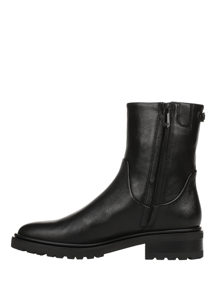 Sam Edelman Sky Leather Ankle Boots, Black - view 2, Black