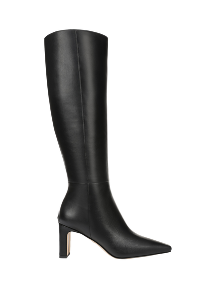 Sam Edelman Sylvia Leather Knee High Boots, Black