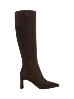 Sam Edelman Sylvia Suede Knee High Boots, Chocolate Brown, Chocolate Brown