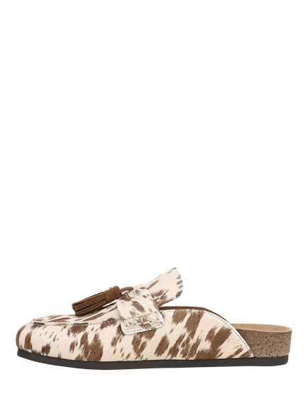 Sam Edelman Astrid Suede Mule Clogs, Taupe/Ivory - view 2, Taupe/Ivory