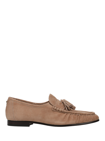 Sam Edelman Lana Suede Tassel Loafers, Truffle Brown, Truffle Brown