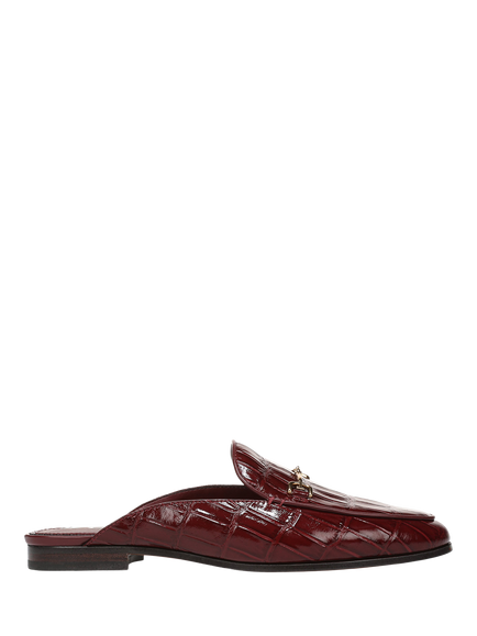 Sam Edelman Linnie Bit Leather Mules, French Merlot, French Merlot