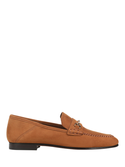 Sam Edelman Loraine 8 Suede Loafers, Honey Bourbon, Honey Bourbon