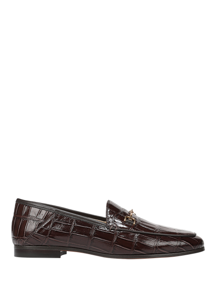 Sam Edelman Loraine Leather Loafers, Amaro Brown, Amaro Brown