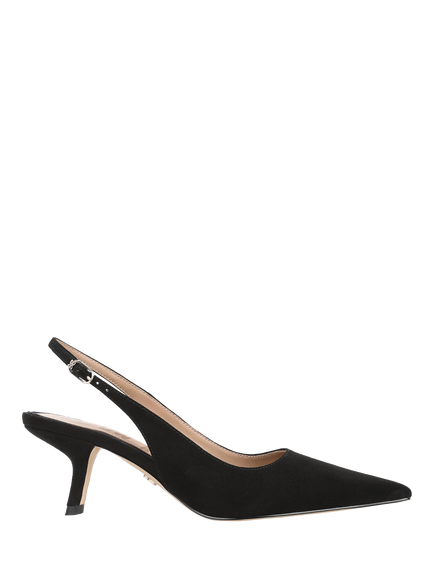 Sam Edelman Bianka Suede Slingback Pumps, Black