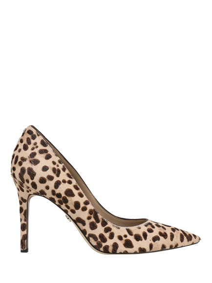 Sam Edelman Hazel Leather Pointed Toe Stiletto Shoes, Sand Multi, Sand Multi