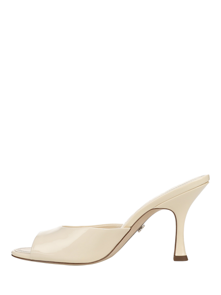 Sam Edelman Jeanie Stiletto Heel Mules - view 2, Modern Ivory
