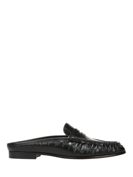 Sam Edelman Louella Leather Mules, Black, Black
