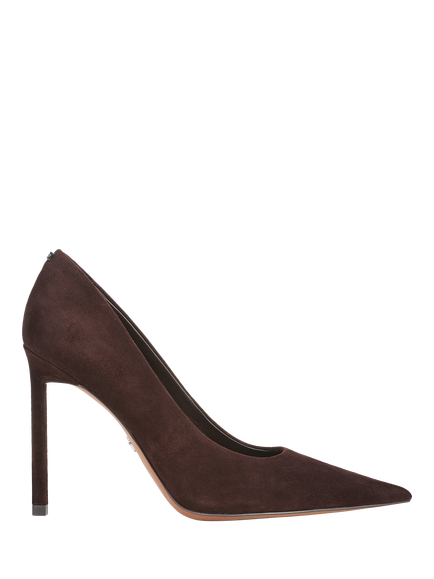 Sam Edelman Talula Suede Stiletto Heel Court Shoes, Cafe Noir