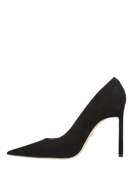Sam Edelman Talula Suede Stiletto Heel Court Shoes - view 2, Black