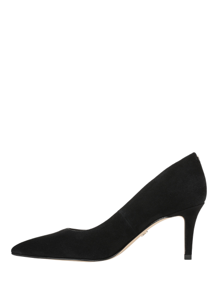 Sam Edelman Vienna Stiletto Heel Court Shoes - view 2, Black