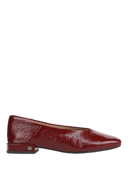 Sam Edelman Kasey Square Toe Ballerina Pumps, French Merlot