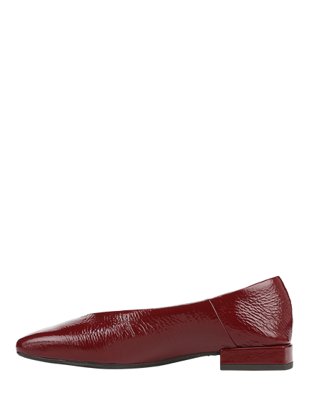 Sam Edelman Kasey Square Toe Ballerina Pumps - view 2, French Merlot