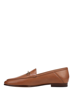 Sam Edelman Loraine Leather Loafers, Saddle - view 2, Saddle