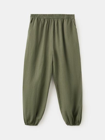 Mango Kids' Joggers, Khaki, Khaki
