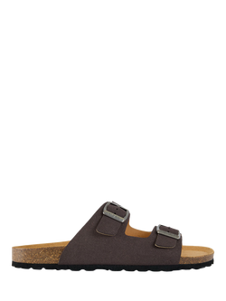 V.GAN Vegan Mango Comfort Soft Footbed Sandals, Grey