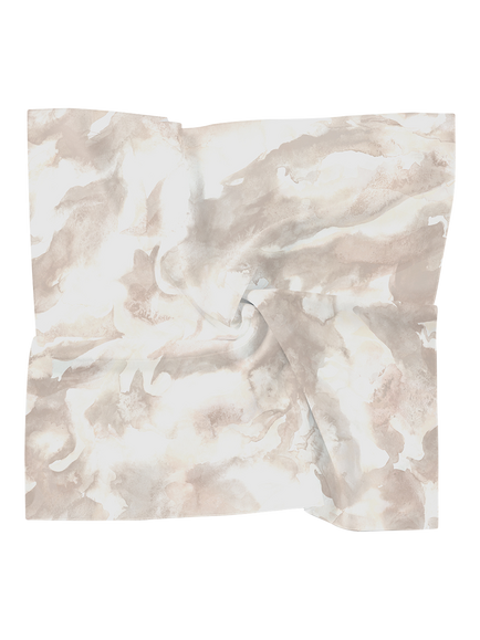 Bokitta Pure Modal Jersey Rectangular Scarf, Off White