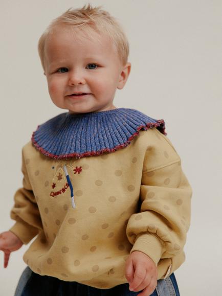 Claude & Co Kids' Carner Magic Jumper, Honey, Honey