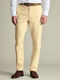 Charles Tyrwhitt Slim Fit Ultimate Non-Iron Chinos, Lemon