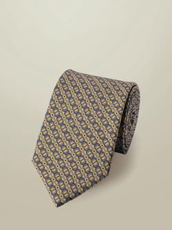 Charles Tyrwhitt Silk Tie, Lemon/Multi, Lemon/Multi