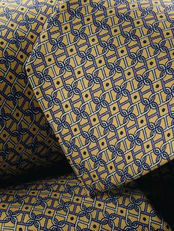 Charles Tyrwhitt Silk Tie, Lemon/Multi - view 2, Lemon/Multi
