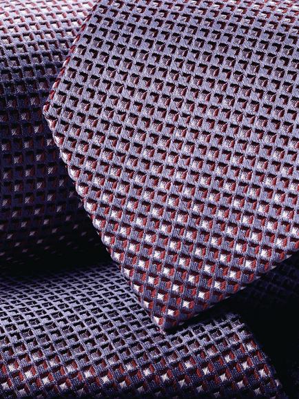 Charles Tyrwhitt Silk Tie, Purple - view 2, Purple