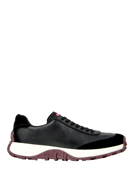 Camper Drift Trail Leather Trainers, Black