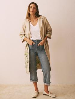 NRBY Casey Cropped Jeans, Light Blue, Light Blue
