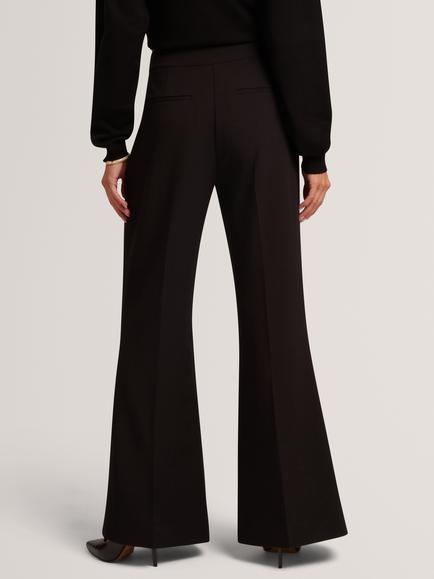 Ted Baker Catilo High Waist Flared Trousers, Black - view 2, Black