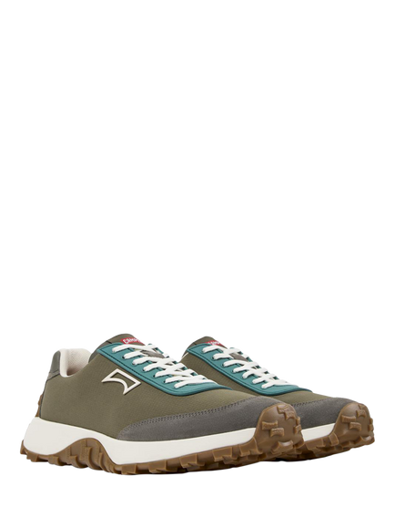 Camper Drift Trail Leather Trainers - view 2, Green