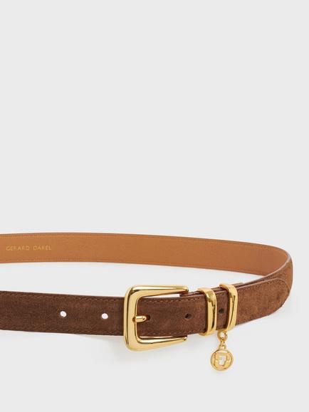 Gerard Darel Guilia Belt, Tobacco - view 2, Tobacco